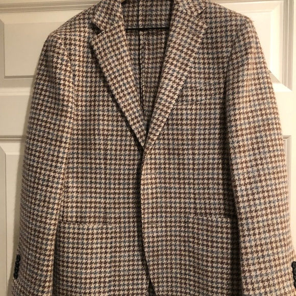 Suitsupply Other - Beautiful Alpaca Men's Houndstooth Blazer - 38s